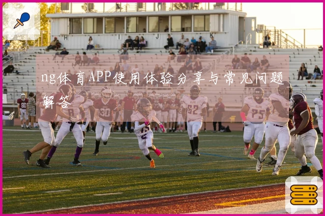 ng体育APP使用体验分享与常见问题解答